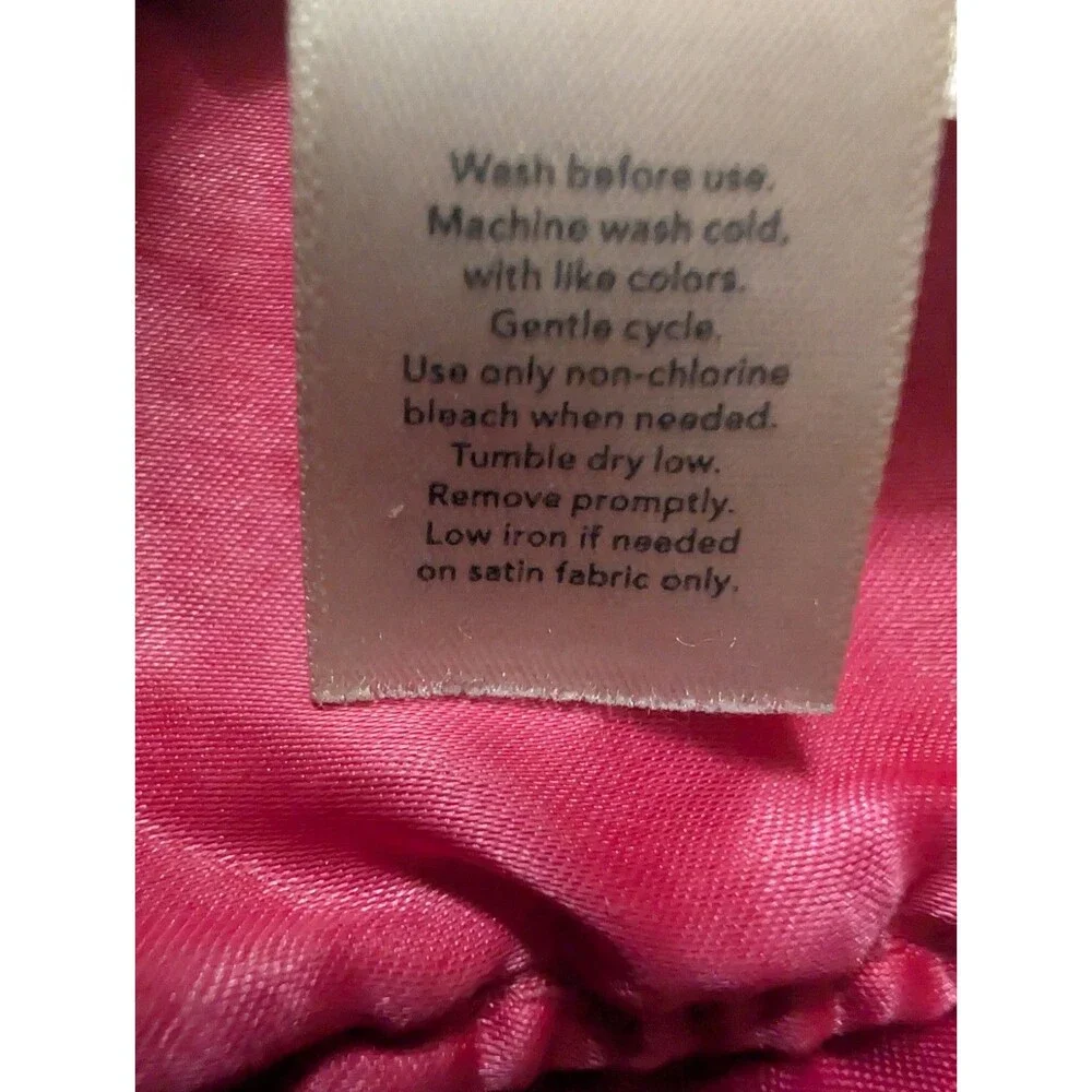 RETIRED 2014 Carter's Love You Girl Doll Lovey HTF Pink Satin Ruffle Blanket EUC